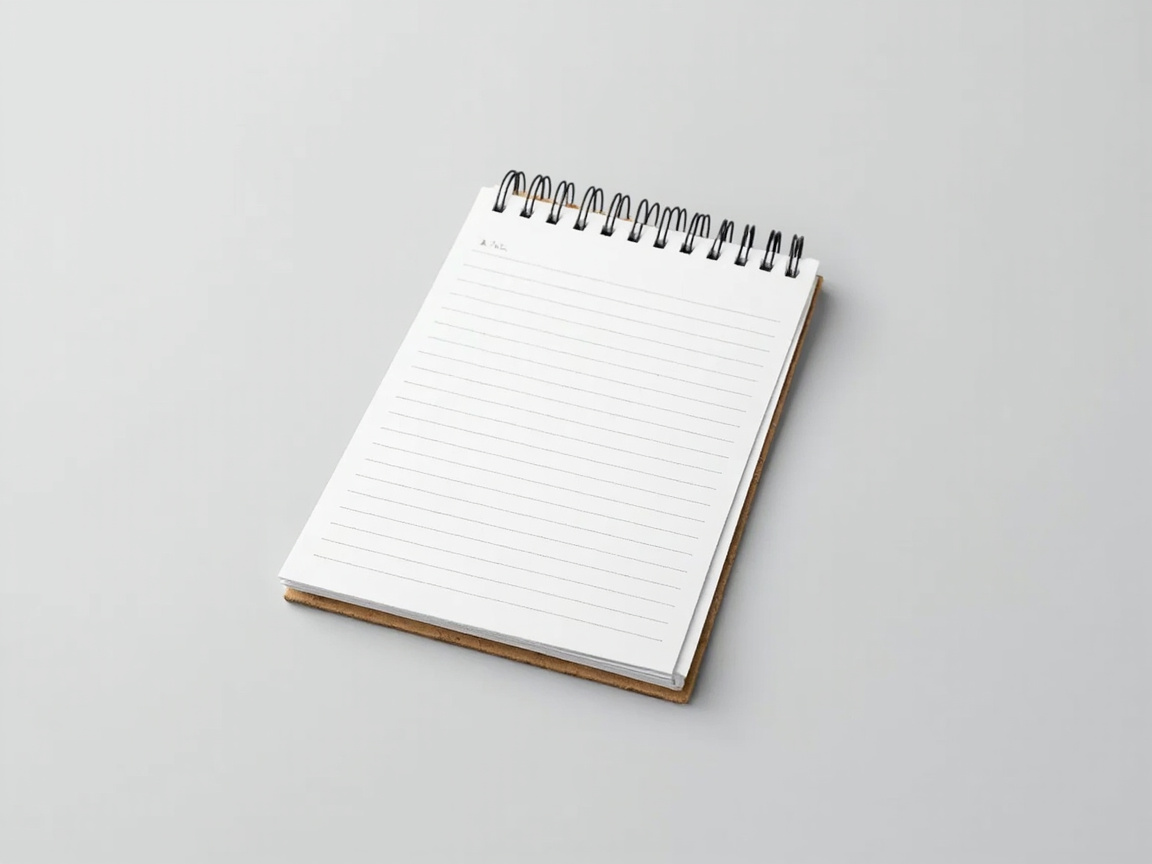A5 Wirebound Memo Pad